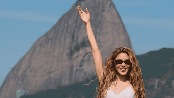 Shakira en Copacabana